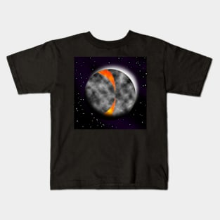 Cloudy sun Kids T-Shirt